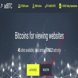 Gagner des bitcoin avec le faucet adBTC