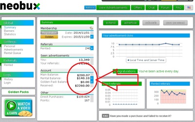 Comment gagner de l'argent facilement sur Neobux