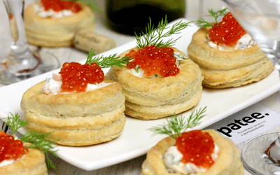 Caviar rouge avec caviar rouge: recette saint valentin
