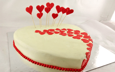 Gâteau de la Saint Valentin