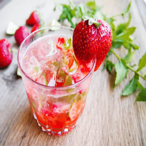 Recette Cocktail Mojito fraise sans alcool