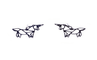 licorne graphique argent