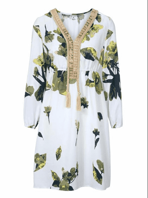 Robe imprimée de Rick Cardona