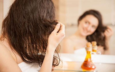 huile naturelle pour cheveux secs