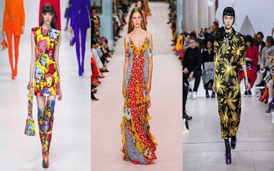 robes imprimées originales du printemps-été