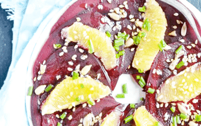 Recette de carpaccio de Betteraves à l'Oranges