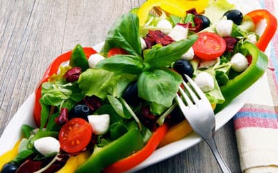 salades de légume délicieuses à savourer