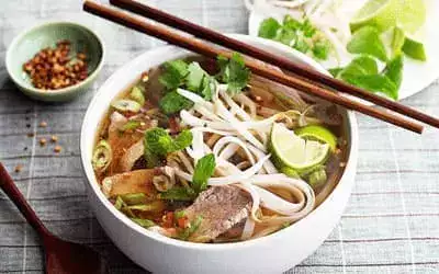 4 Recettes soupe pho vietnamienne