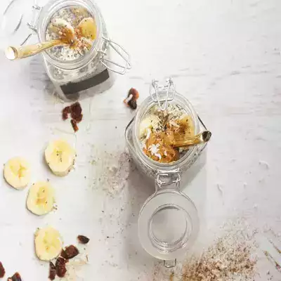 top desserts : Pudding tropical aux bananes et au chia